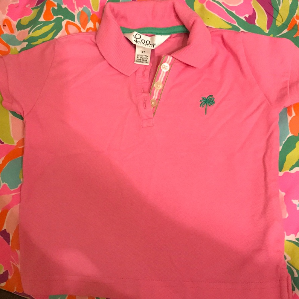 Toddler Lilly Pulitzer polo